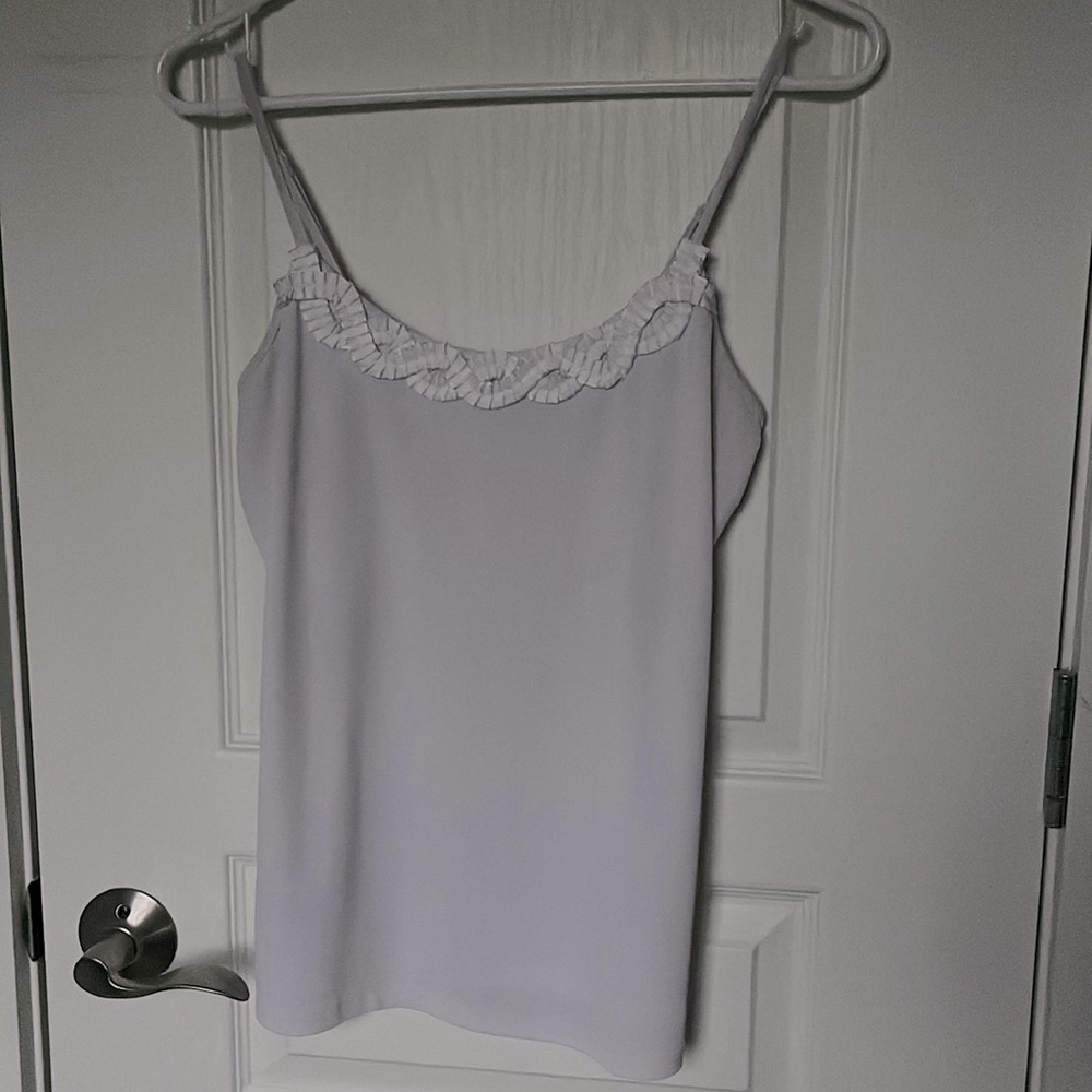 Dressy white camisole